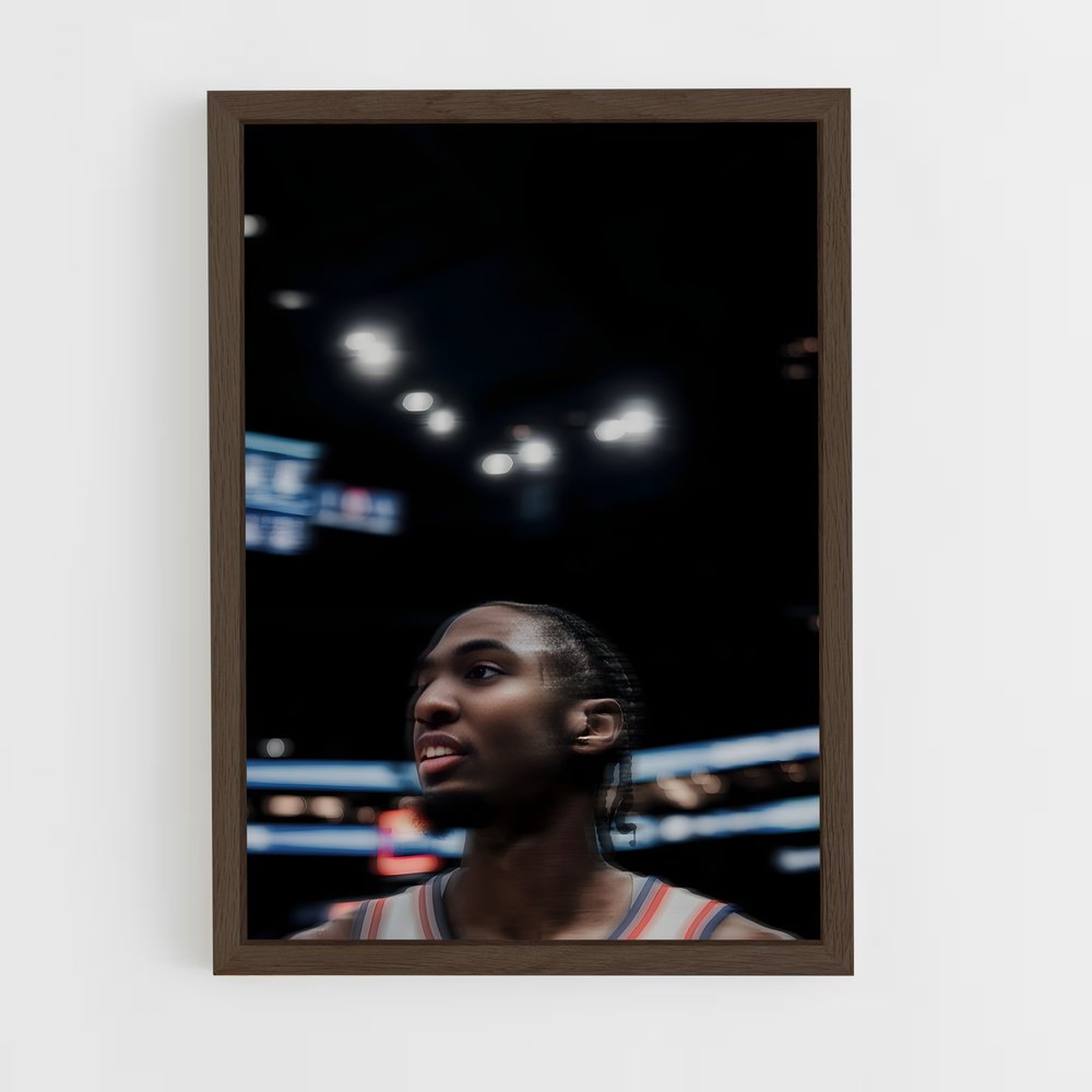 Poster Maxey en Action – affiche Basketball (vue 5)
